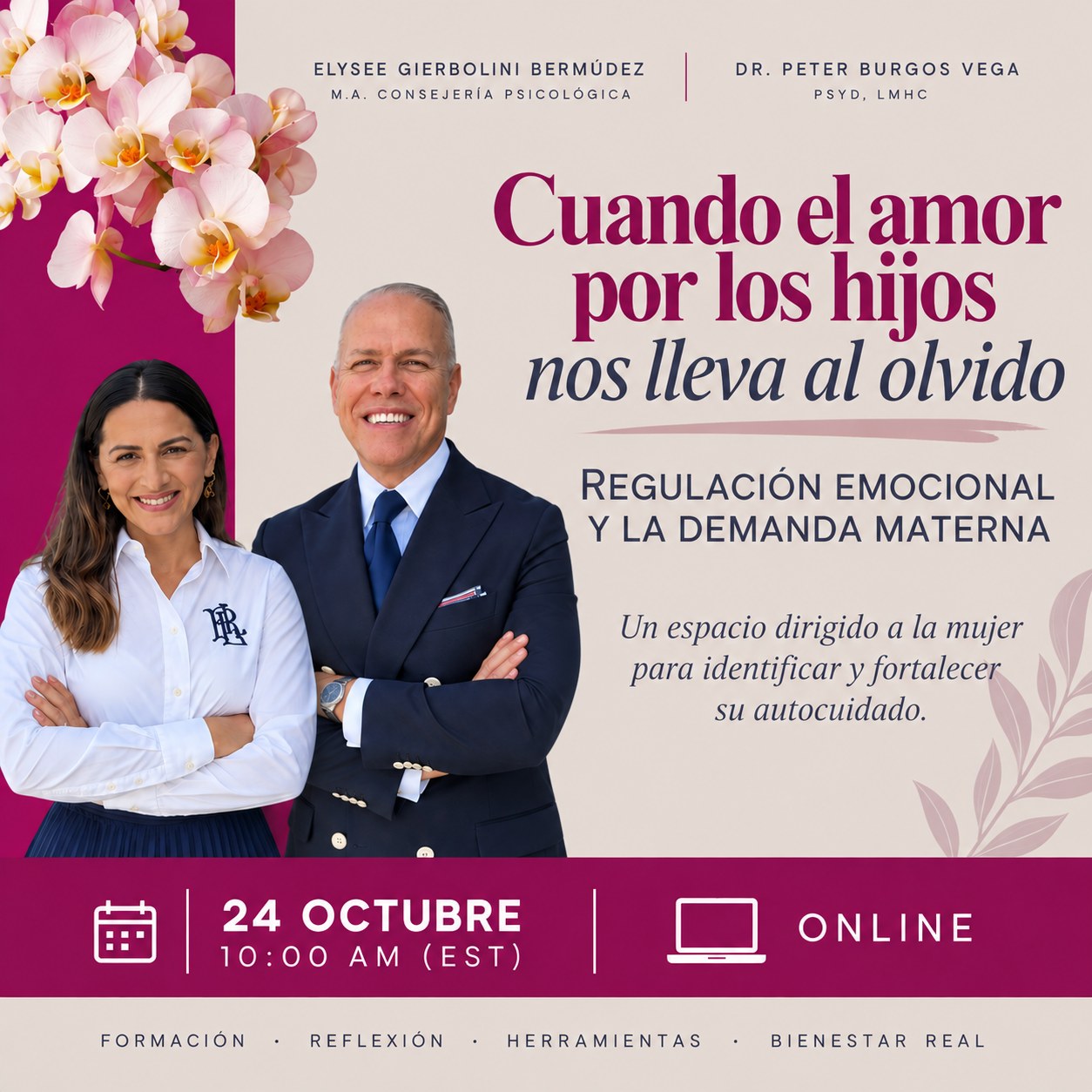 Elysee Gierbolini Bermúdez y el Dr. Peter Burgos Vega